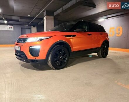 Помаранчевий Ленд Ровер Рендж Ровер Евок, об'ємом двигуна 2 л та пробігом 128 тис. км за 15000 $, фото 10 на Automoto.ua