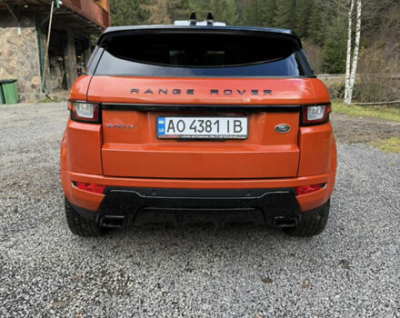 Оранжевый Ленд Ровер Рендж Ровер Эвок, объемом двигателя 2 л и пробегом 80 тыс. км за 23000 $, фото 3 на Automoto.ua