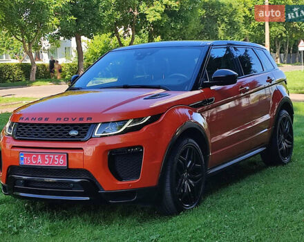Помаранчевий Ленд Ровер Рендж Ровер Евок, об'ємом двигуна 2 л та пробігом 90 тис. км за 25950 $, фото 45 на Automoto.ua