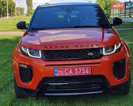 Помаранчевий Ленд Ровер Рендж Ровер Евок, об'ємом двигуна 2 л та пробігом 90 тис. км за 25950 $, фото 42 на Automoto.ua
