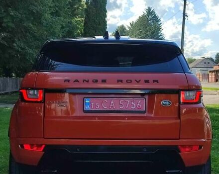 Ленд Ровер Рендж Ровер Евок 2017 у Луцьку на Automoto.ua Помаранчевий Ленд Ровер Рендж Ровер Евок, об'ємом двигуна 2 л та пробігом 89 тис. км за 26950 $, фото 39 на Automoto.ua