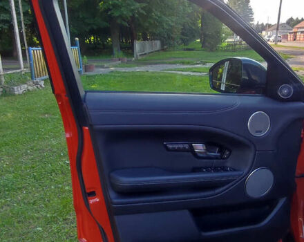 Помаранчевий Ленд Ровер Рендж Ровер Евок, об'ємом двигуна 2 л та пробігом 90 тис. км за 25950 $, фото 17 на Automoto.ua