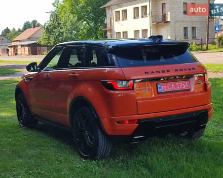 Помаранчевий Ленд Ровер Рендж Ровер Евок, об'ємом двигуна 2 л та пробігом 90 тис. км за 25950 $, фото 40 на Automoto.ua