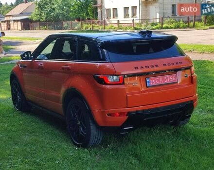 Помаранчевий Ленд Ровер Рендж Ровер Евок, об'ємом двигуна 2 л та пробігом 95 тис. км за 22950 $, фото 18 на Automoto.ua