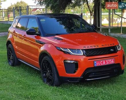 Помаранчевий Ленд Ровер Рендж Ровер Евок, об'ємом двигуна 2 л та пробігом 87 тис. км за 27550 $, фото 47 на Automoto.ua