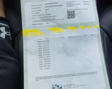 Помаранчевий Ленд Ровер Рендж Ровер Евок, об'ємом двигуна 2 л та пробігом 90 тис. км за 25950 $, фото 8 на Automoto.ua