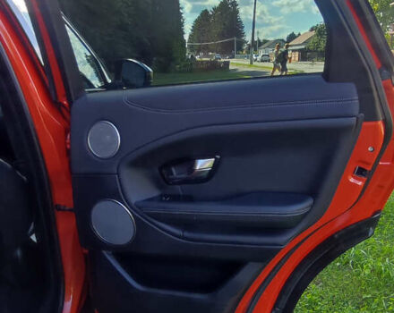 Помаранчевий Ленд Ровер Рендж Ровер Евок, об'ємом двигуна 2 л та пробігом 90 тис. км за 25950 $, фото 22 на Automoto.ua