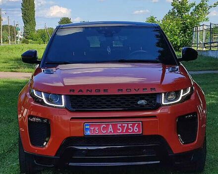Помаранчевий Ленд Ровер Рендж Ровер Евок, об'ємом двигуна 2 л та пробігом 90 тис. км за 25950 $, фото 49 на Automoto.ua