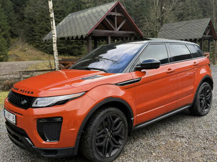 Оранжевый Ленд Ровер Рендж Ровер Эвок, объемом двигателя 2 л и пробегом 80 тыс. км за 23000 $, фото 1 на Automoto.ua