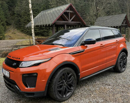 Помаранчевий Ленд Ровер Рендж Ровер Евок, об'ємом двигуна 2 л та пробігом 80 тис. км за 23000 $, фото 1 на Automoto.ua