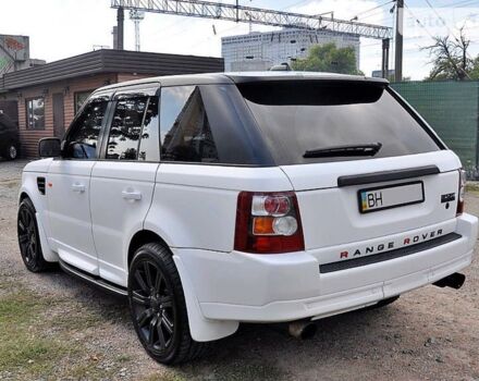 Білий Ленд Ровер Range Rover Sport, об'ємом двигуна 4.2 л та пробігом 175 тис. км за 17000 $, фото 22 на Automoto.ua
