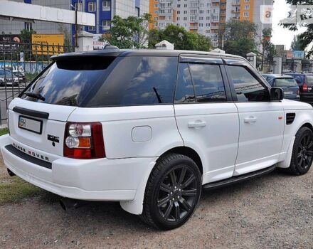 Білий Ленд Ровер Range Rover Sport, об'ємом двигуна 4.2 л та пробігом 175 тис. км за 17000 $, фото 12 на Automoto.ua