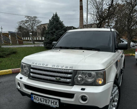 Белый Ленд Ровер Рендж Ровер Спорт, объемом двигателя 2.72 л и пробегом 264 тыс. км за 10000 $, фото 5 на Automoto.ua