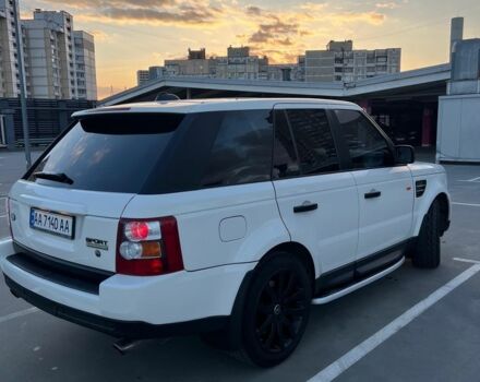 Білий Ленд Ровер Range Rover Sport, об'ємом двигуна 4.2 л та пробігом 100 тис. км за 8500 $, фото 2 на Automoto.ua