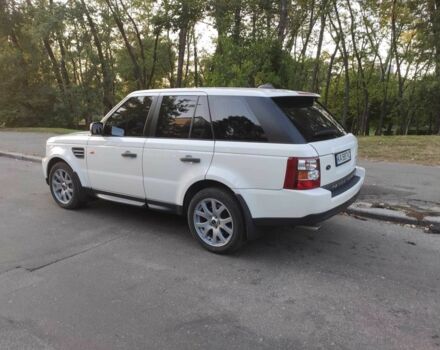 Білий Ленд Ровер Range Rover Sport, об'ємом двигуна 4.2 л та пробігом 203 тис. км за 9200 $, фото 3 на Automoto.ua