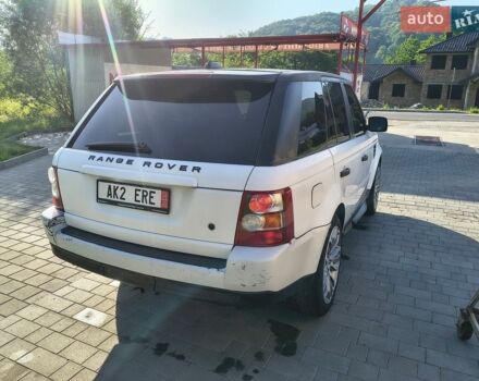 Білий Ленд Ровер Range Rover Sport, об'ємом двигуна 3.6 л та пробігом 265 тис. км за 7500 $, фото 5 на Automoto.ua
