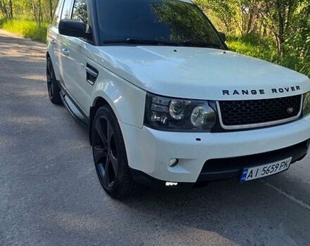 Білий Ленд Ровер Range Rover Sport, об'ємом двигуна 4.2 л та пробігом 206 тис. км за 11900 $, фото 1 на Automoto.ua