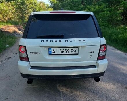 Білий Ленд Ровер Range Rover Sport, об'ємом двигуна 4.2 л та пробігом 206 тис. км за 9500 $, фото 4 на Automoto.ua