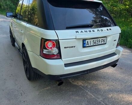 Білий Ленд Ровер Range Rover Sport, об'ємом двигуна 4.2 л та пробігом 206 тис. км за 9500 $, фото 5 на Automoto.ua