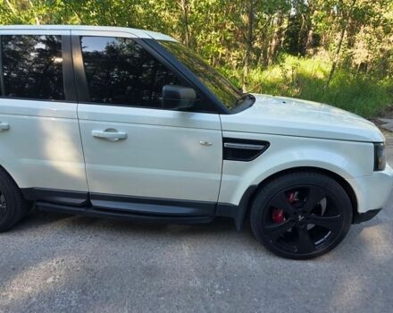 Білий Ленд Ровер Range Rover Sport, об'ємом двигуна 4.2 л та пробігом 206 тис. км за 9500 $, фото 2 на Automoto.ua