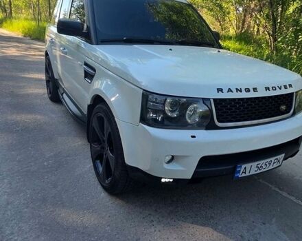 Білий Ленд Ровер Range Rover Sport, об'ємом двигуна 4.2 л та пробігом 206 тис. км за 9500 $, фото 1 на Automoto.ua