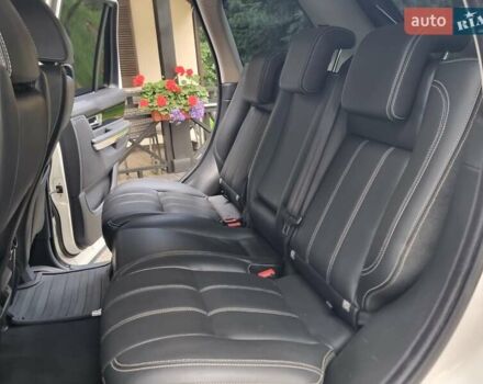 Білий Ленд Ровер Range Rover Sport, об'ємом двигуна 5 л та пробігом 204 тис. км за 16900 $, фото 67 на Automoto.ua
