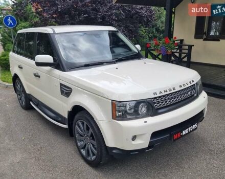 Білий Ленд Ровер Range Rover Sport, об'ємом двигуна 5 л та пробігом 204 тис. км за 16900 $, фото 1 на Automoto.ua