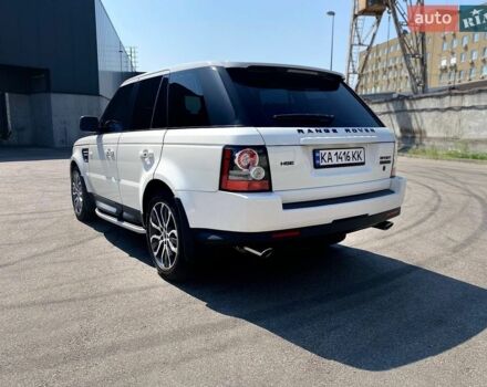Білий Ленд Ровер Range Rover Sport, об'ємом двигуна 5 л та пробігом 119 тис. км за 14999 $, фото 4 на Automoto.ua