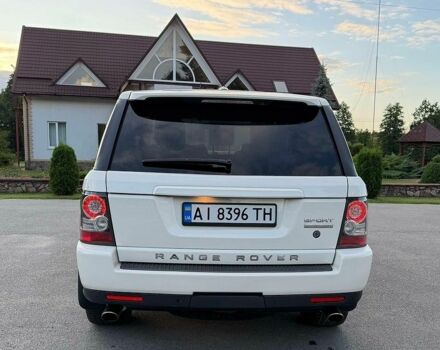 Білий Ленд Ровер Range Rover Sport, об'ємом двигуна 5 л та пробігом 180 тис. км за 10600 $, фото 10 на Automoto.ua