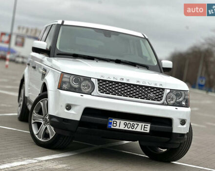 Білий Ленд Ровер Range Rover Sport, об'ємом двигуна 5 л та пробігом 120 тис. км за 13500 $, фото 6 на Automoto.ua