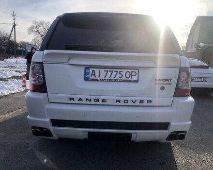 Білий Ленд Ровер Range Rover Sport, об'ємом двигуна 5 л та пробігом 228 тис. км за 20000 $, фото 5 на Automoto.ua