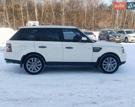 Білий Ленд Ровер Range Rover Sport, об'ємом двигуна 5 л та пробігом 179 тис. км за 14800 $, фото 10 на Automoto.ua
