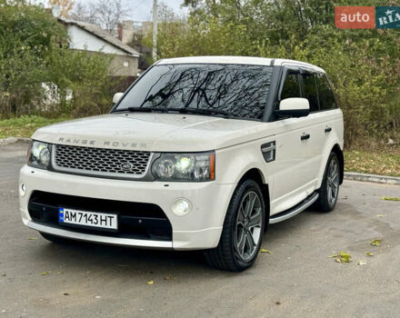 Білий Ленд Ровер Range Rover Sport, об'ємом двигуна 3 л та пробігом 208 тис. км за 15900 $, фото 2 на Automoto.ua