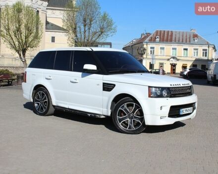 Білий Ленд Ровер Range Rover Sport, об'ємом двигуна 2.99 л та пробігом 177 тис. км за 12500 $, фото 3 на Automoto.ua