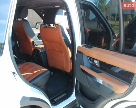 Білий Ленд Ровер Range Rover Sport, об'ємом двигуна 2.99 л та пробігом 177 тис. км за 12500 $, фото 17 на Automoto.ua