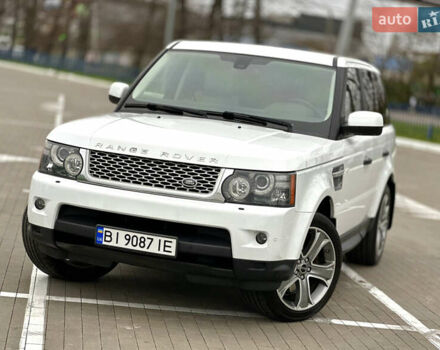 Білий Ленд Ровер Range Rover Sport, об'ємом двигуна 5 л та пробігом 120 тис. км за 13500 $, фото 10 на Automoto.ua