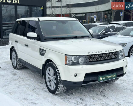 Білий Ленд Ровер Range Rover Sport, об'ємом двигуна 5 л та пробігом 171 тис. км за 12500 $, фото 9 на Automoto.ua