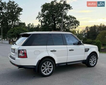 Білий Ленд Ровер Range Rover Sport, об'ємом двигуна 5 л та пробігом 180 тис. км за 10600 $, фото 12 на Automoto.ua