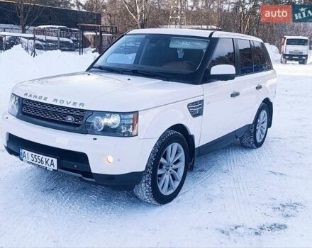 Білий Ленд Ровер Range Rover Sport, об'ємом двигуна 5 л та пробігом 179 тис. км за 14800 $, фото 4 на Automoto.ua