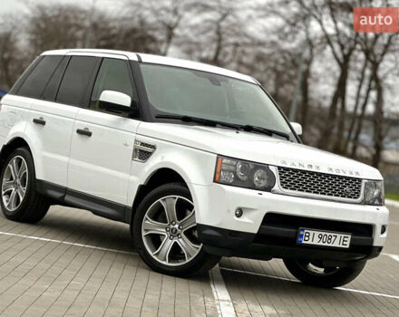 Білий Ленд Ровер Range Rover Sport, об'ємом двигуна 5 л та пробігом 120 тис. км за 13500 $, фото 9 на Automoto.ua