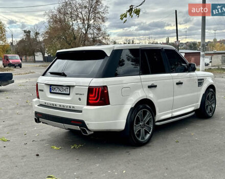 Білий Ленд Ровер Range Rover Sport, об'ємом двигуна 3 л та пробігом 208 тис. км за 15900 $, фото 8 на Automoto.ua
