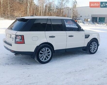 Білий Ленд Ровер Range Rover Sport, об'ємом двигуна 5 л та пробігом 179 тис. км за 14800 $, фото 11 на Automoto.ua