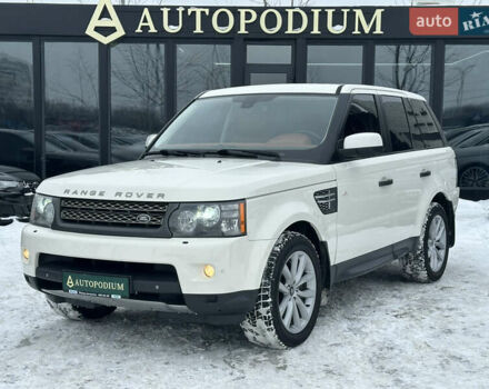 Білий Ленд Ровер Range Rover Sport, об'ємом двигуна 5 л та пробігом 171 тис. км за 12500 $, фото 4 на Automoto.ua
