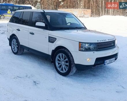 Білий Ленд Ровер Range Rover Sport, об'ємом двигуна 5 л та пробігом 179 тис. км за 14800 $, фото 8 на Automoto.ua