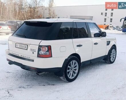 Білий Ленд Ровер Range Rover Sport, об'ємом двигуна 5 л та пробігом 179 тис. км за 14800 $, фото 12 на Automoto.ua
