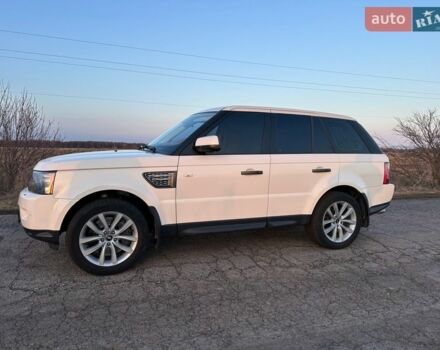 Білий Ленд Ровер Range Rover Sport, об'ємом двигуна 5 л та пробігом 171 тис. км за 16000 $, фото 3 на Automoto.ua