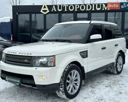 Білий Ленд Ровер Range Rover Sport, об'ємом двигуна 5 л та пробігом 171 тис. км за 12500 $, фото 3 на Automoto.ua