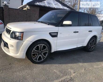 Білий Ленд Ровер Range Rover Sport, об'ємом двигуна 5 л та пробігом 228 тис. км за 20000 $, фото 1 на Automoto.ua