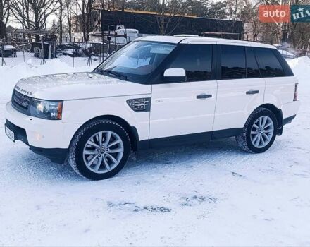 Білий Ленд Ровер Range Rover Sport, об'ємом двигуна 5 л та пробігом 179 тис. км за 14800 $, фото 19 на Automoto.ua