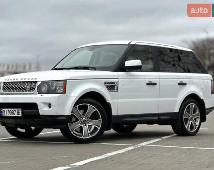 Білий Ленд Ровер Range Rover Sport, об'ємом двигуна 5 л та пробігом 120 тис. км за 13500 $, фото 13 на Automoto.ua
